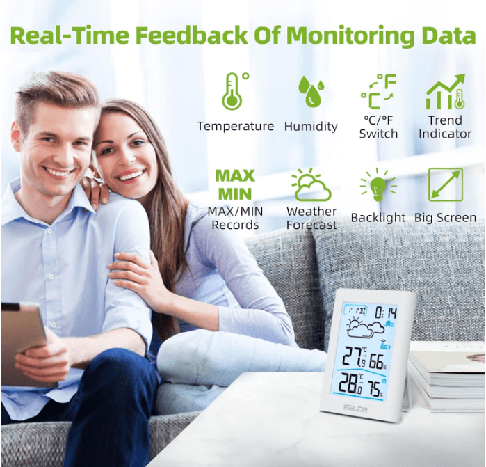 Baldr Weather Station B341W（White）