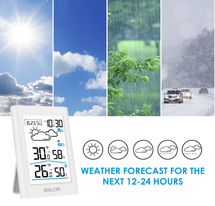 Baldr Weather Station B341W（White）