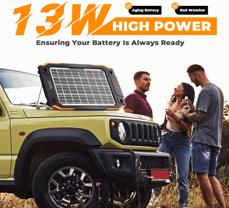 BALDR Solar Car Battery Charger