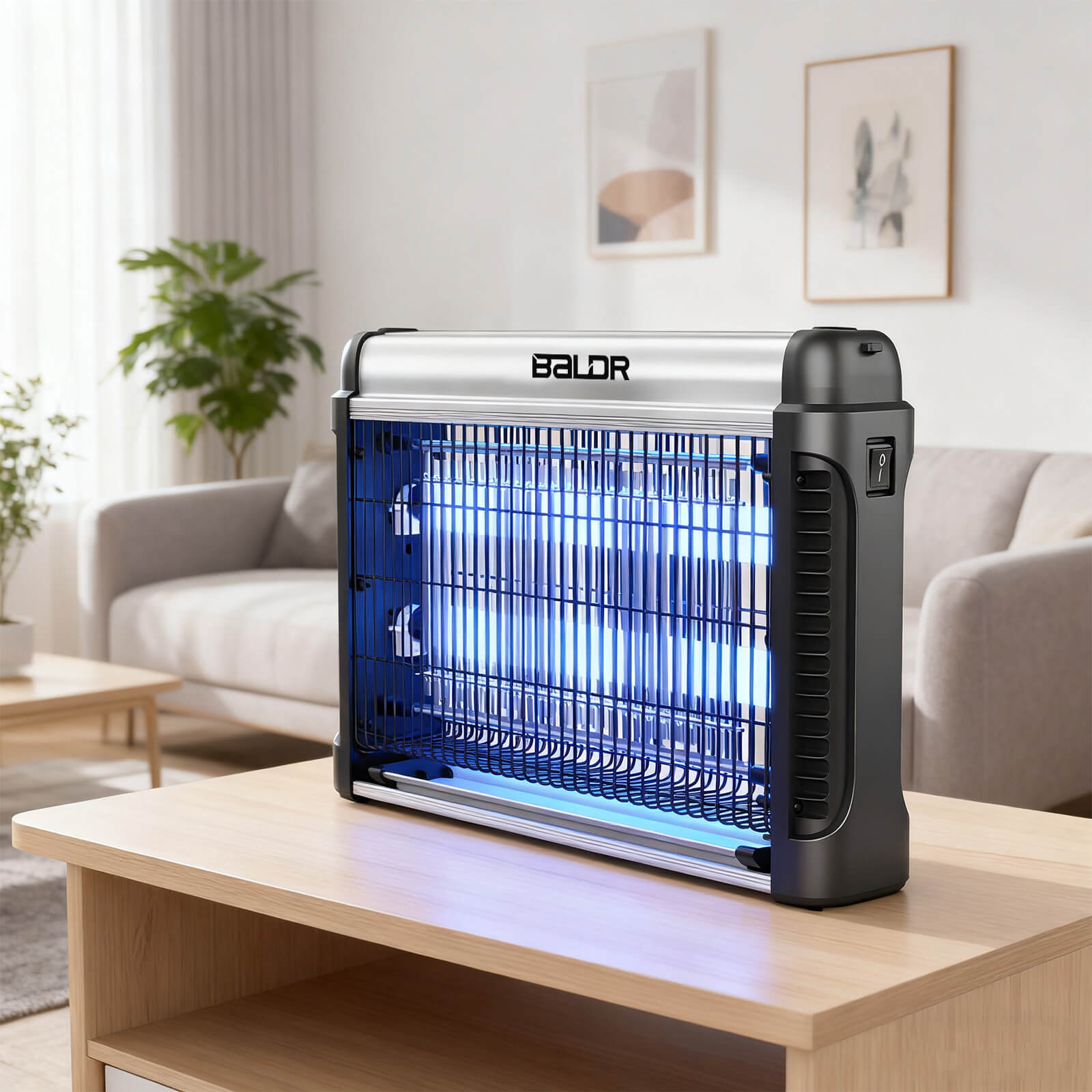 BALDR Electric Devices for Attracting and Killing Insects, Insect Trap Indoor, Efficiency, Safety