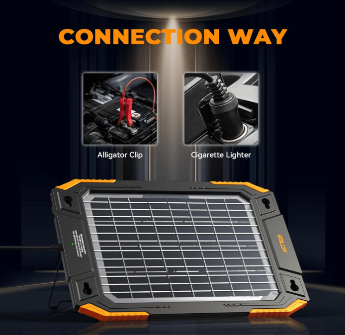 BALDR Solar Car Battery Charger