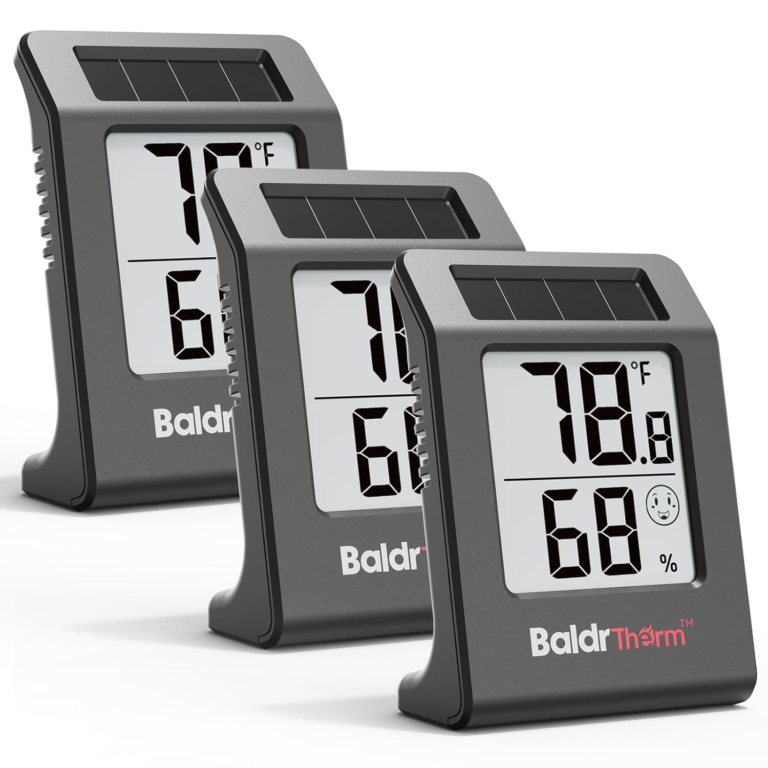 3-pack thermometer and hygrometer