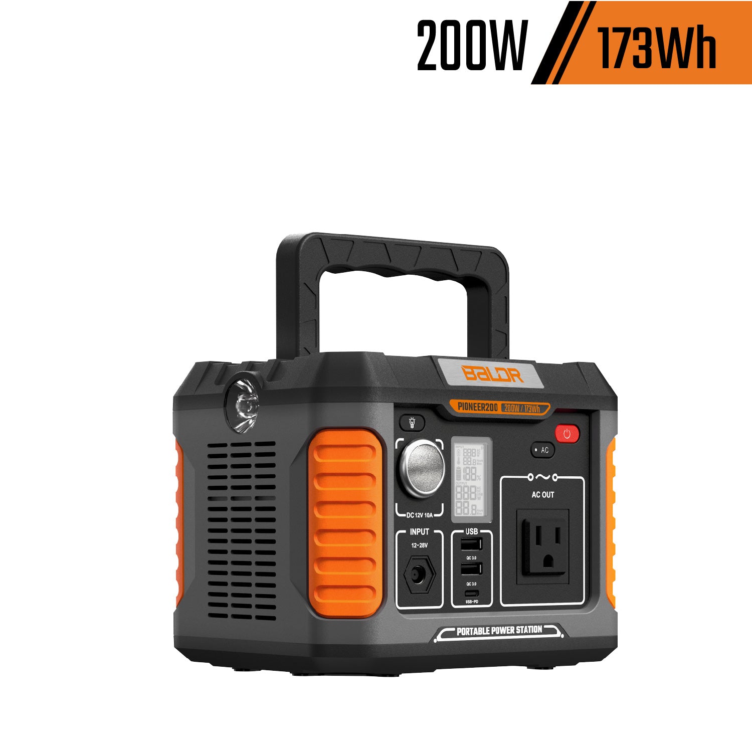 Baldr Portable Power Station P200