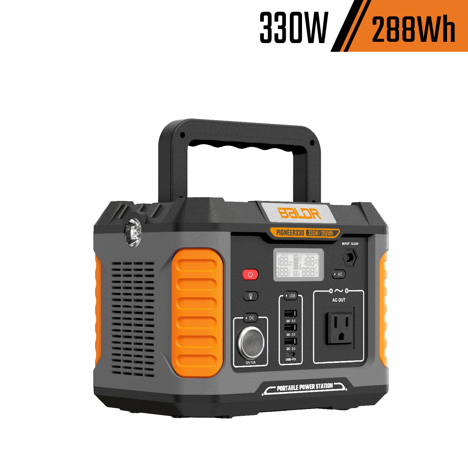 Baldr Portable Power Station P330