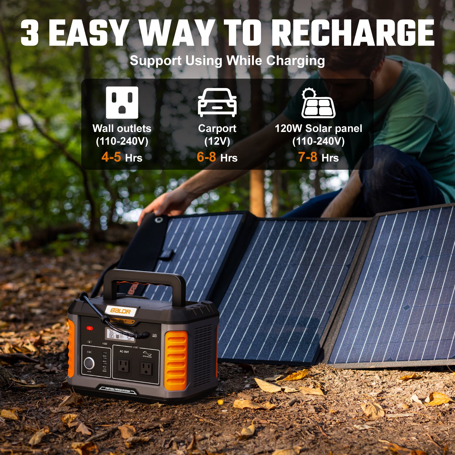 Baldr Portable Power Station P1000