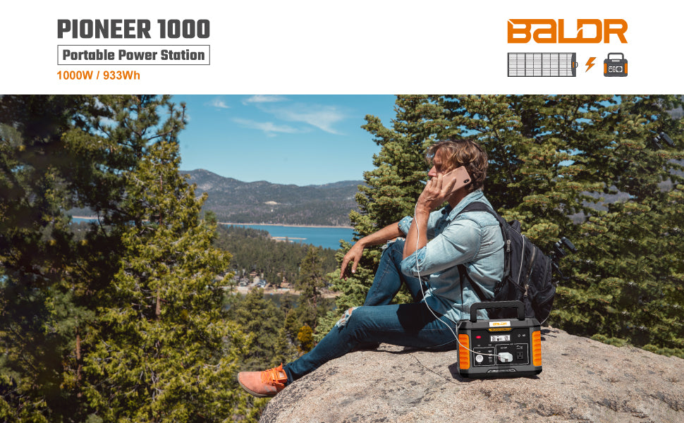 Baldr Portable Power Station P1000