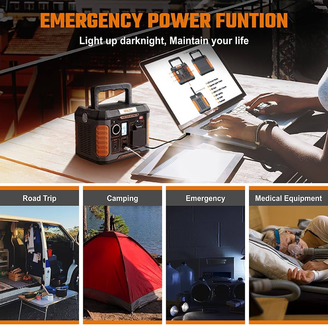Baldr Portable Power Station P200