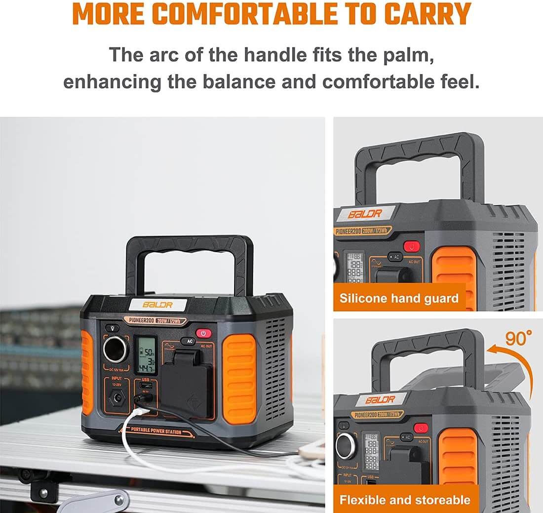 Baldr Portable Power Station P200