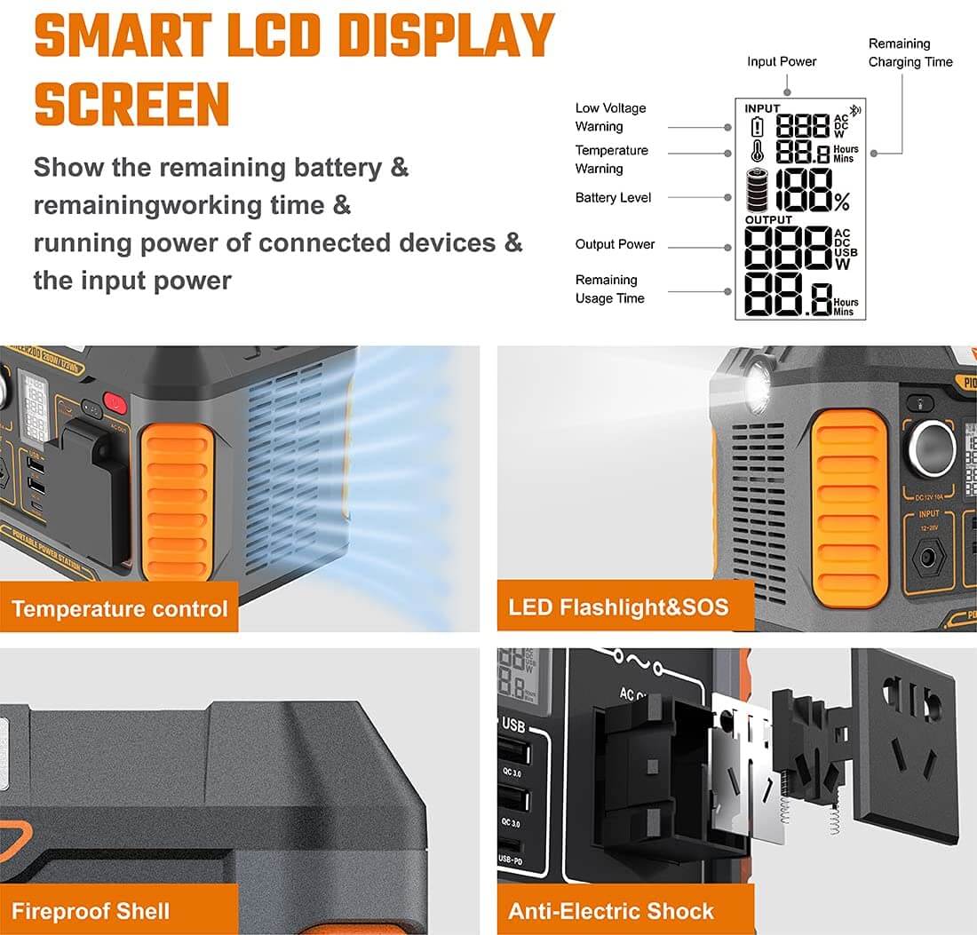 Baldr Portable Power Station P200