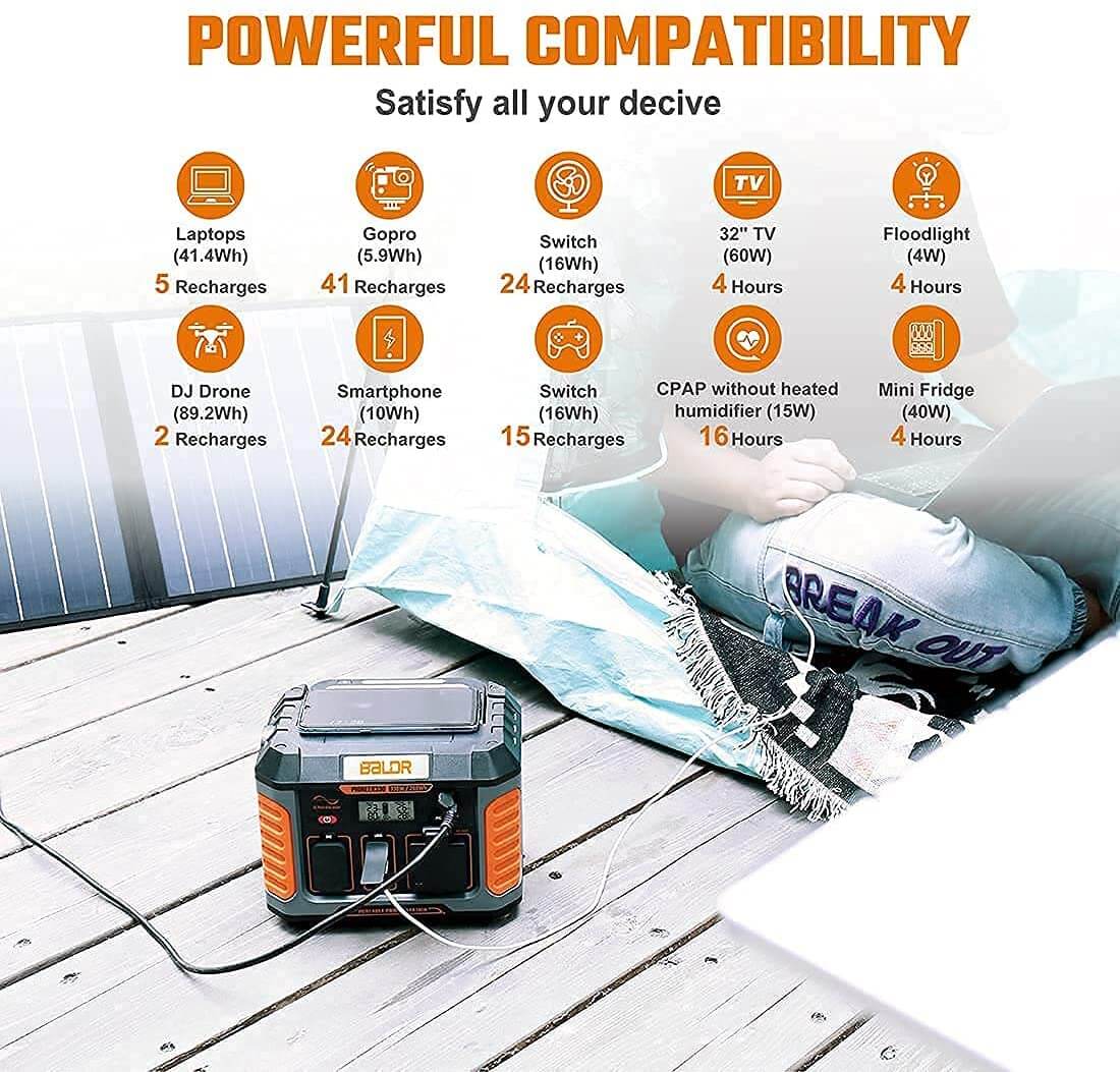 Baldr Portable Power Station P330