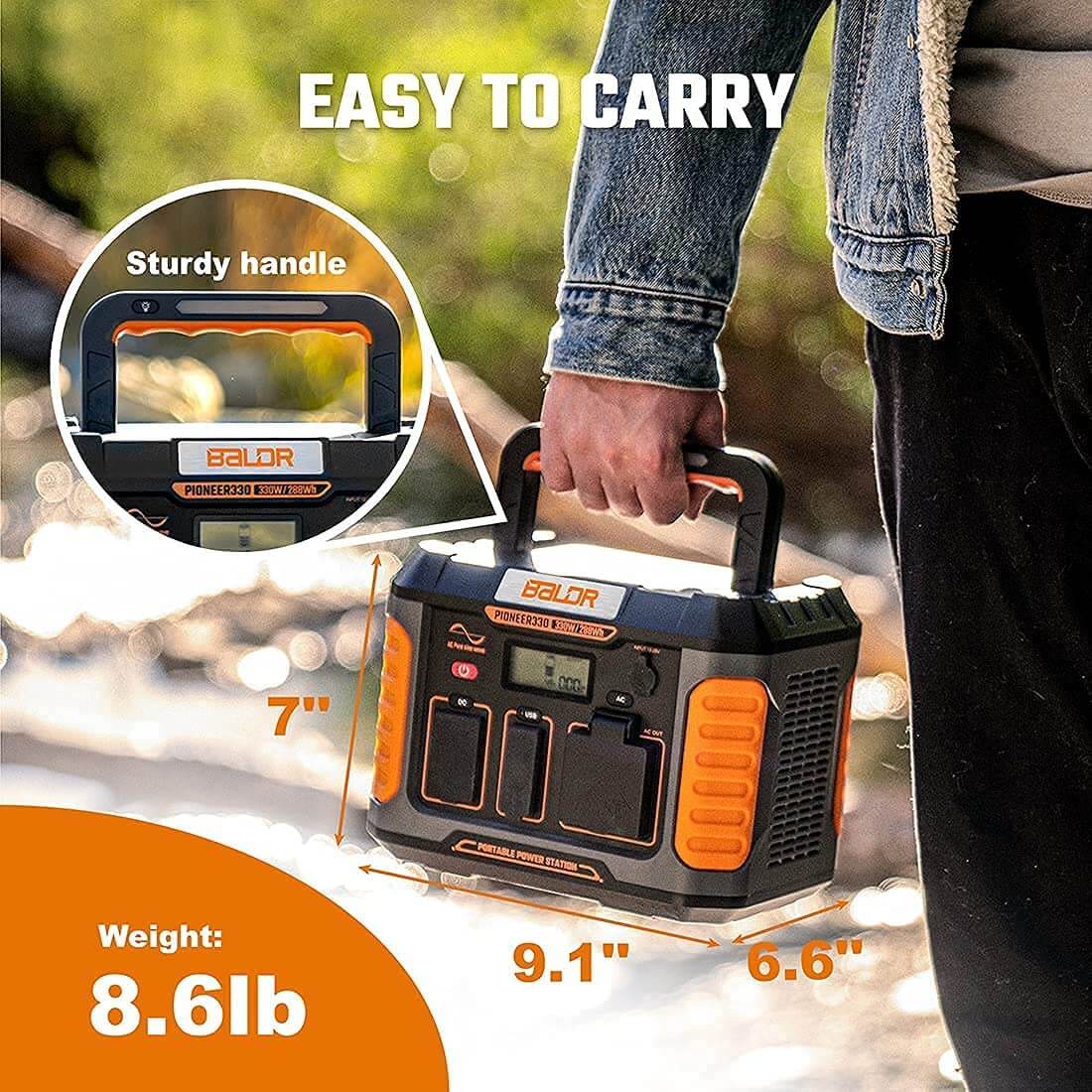 Baldr Portable Power Station P330