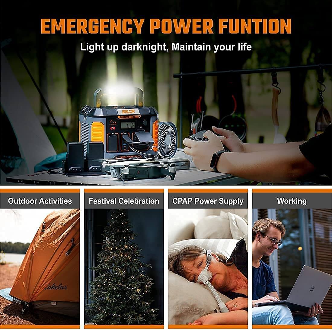 Baldr Portable Power Station P330