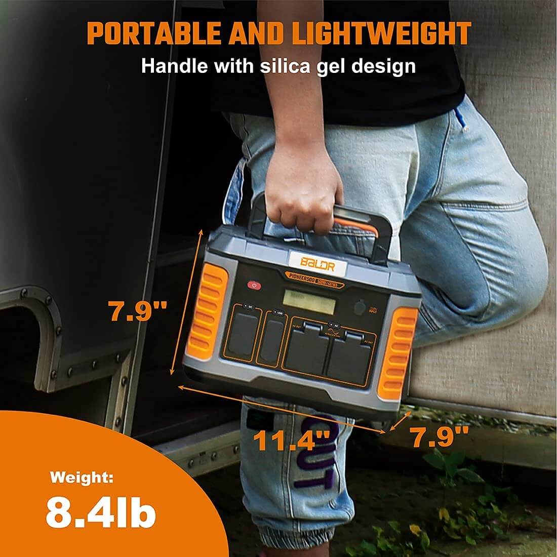 Baldr Portable Power Station P500