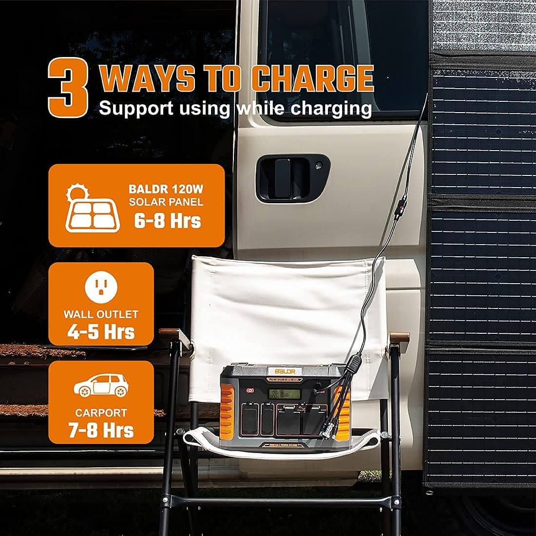 Baldr Portable Power Station P500
